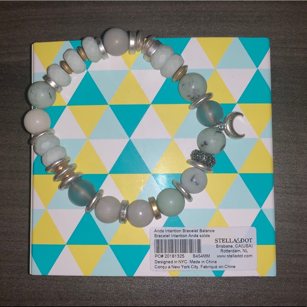 Stella and Dot Anda Intention Bracelet Balance